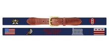Load image into Gallery viewer, Smathers & Branson Course Logo Needlepoint Belt