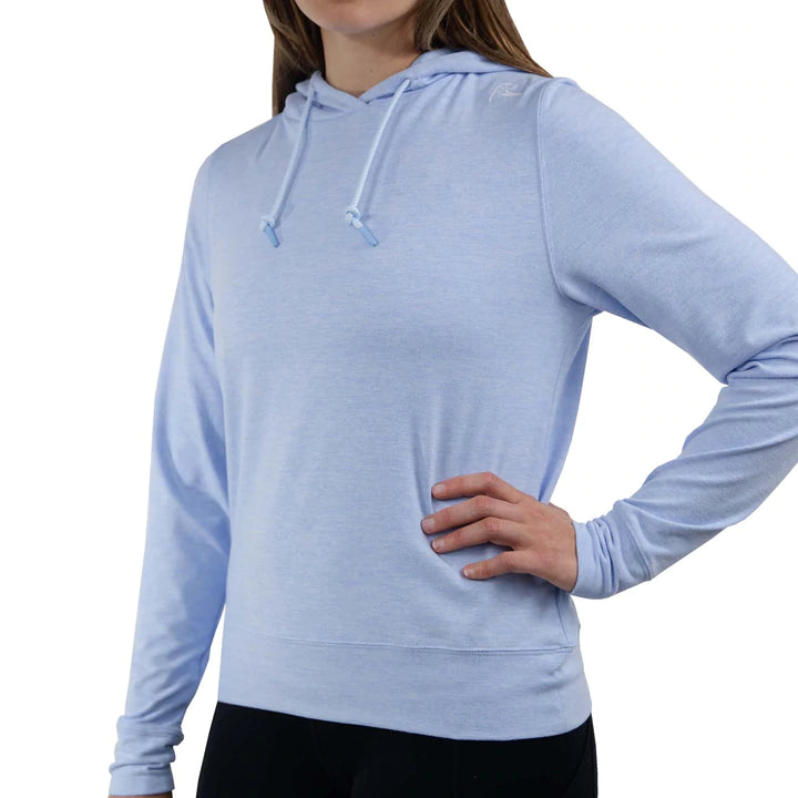 Powder blue hoodie women's cheap