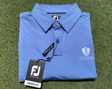 Load image into Gallery viewer, FootJoy Athletic Fit Solid Lisle Self Collar in Indigo
