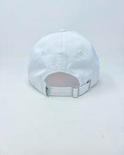 Load image into Gallery viewer, White Cherry Blossom Shield Cotton Hat
