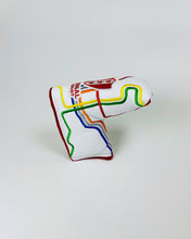 Load image into Gallery viewer, DC Metro Map Putter Cover (Mallet and Blade)
