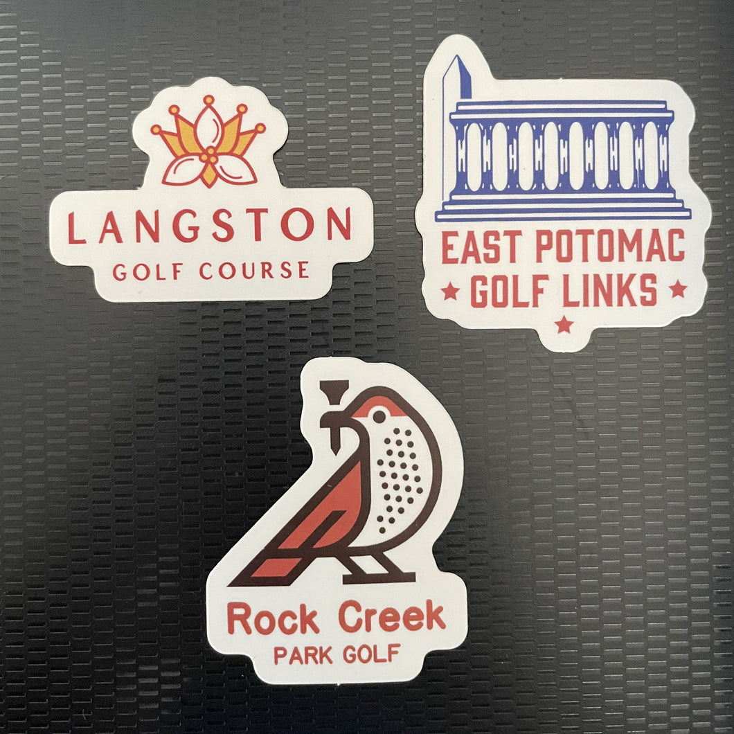 NLT Course Sticker Set