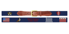Load image into Gallery viewer, Smathers &amp; Branson Course Logo Needlepoint Belt
